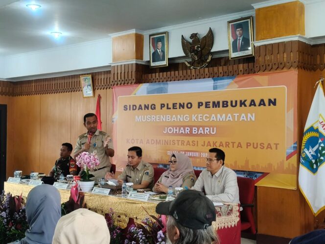 
					Sidang Pleno Pembukaan Musrenbang Kecamatan Johar Baru Digelar, Sinergi Wujudkan Pembangunan Tepat Sasaran