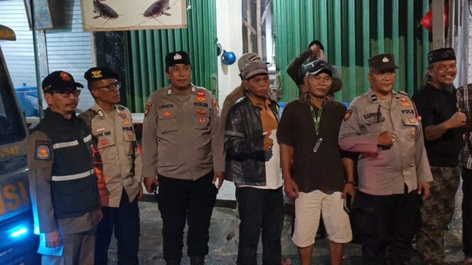 
					Patroli Gabungan Tiga Pilar Menteng Amankan Kerawanan Perbatasan Menteng–Tenggulun