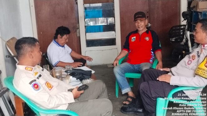 
					Polri Humanis Hadir Menyapa Warga, Jaga Keamanan Lingkungan Kemayoran