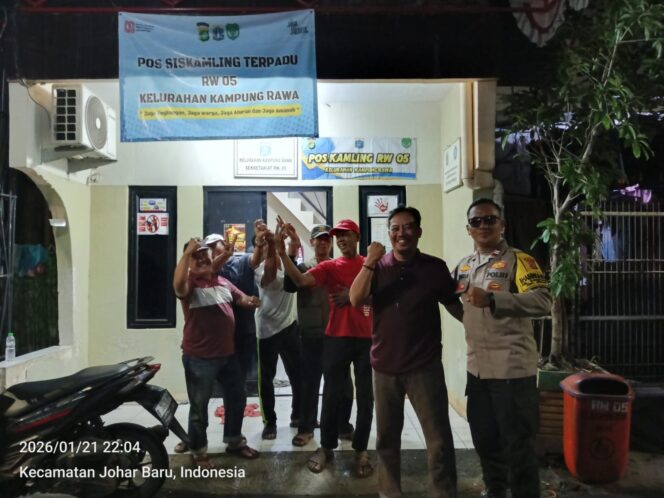 
					Dialog Keamanan Lingkungan Perkuat Kesiapsiagaan Warga RW 05 Kampung Rawa