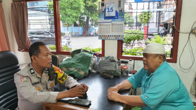 
					Bhabinkamtibmas Hadir, Di Rumah Korban Kejahatan Warga Pasar Baru
