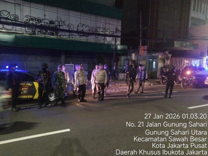 
					Dini Hari Aman, Polisi Tegas Berantas Balap Liar Di sepanjang Jl. Gunung Sahari Raya