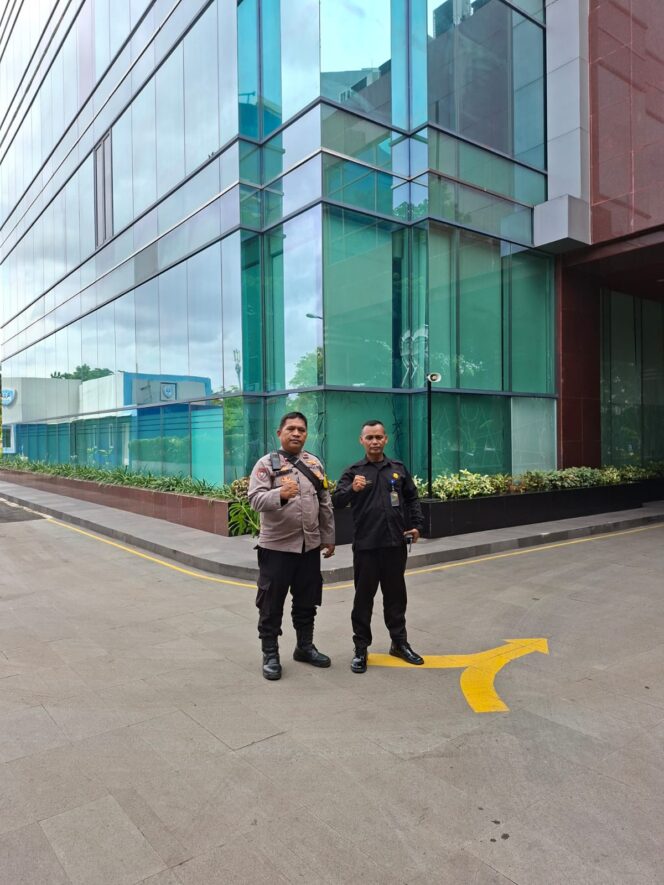
					Perkuat Sinergi Dengan Satuan Pengamanan, Polri Tingkatkan Kewaspadaan Kamtibmas di Kantor Jamkrindo Kemayoran