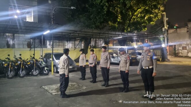 
					Apel Cipta Kondisi Digelar, Polsek Johar Baru Perkuat Kesiapsiagaan Antisipasi Guantibmas