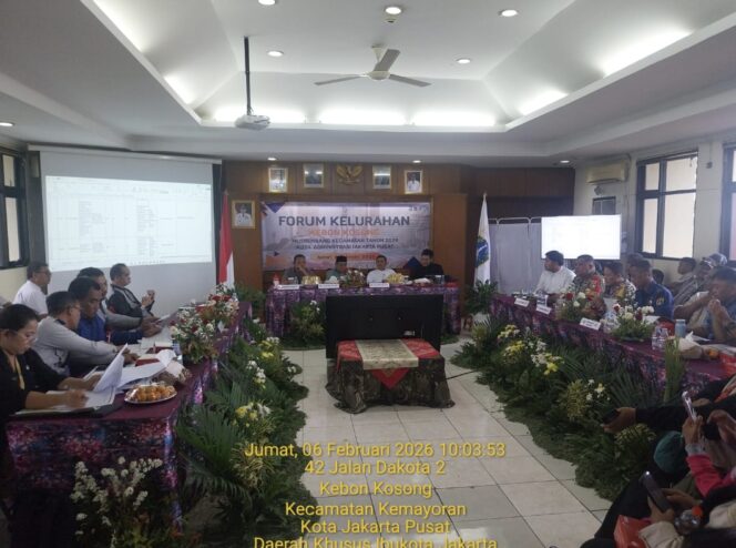 
					Perkuat Kolaborasi Pembangunan, Bhabinkamtibmas Kebon Kosong Hadir di Musrenbang