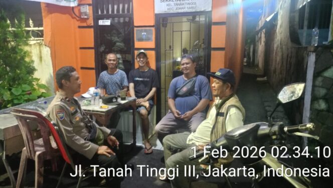 
					Patroli Dialogis Dini Hari di Tanah Tinggi, Polisi Perkuat Cooling System dan Cegah Gangguan Kamtibmas