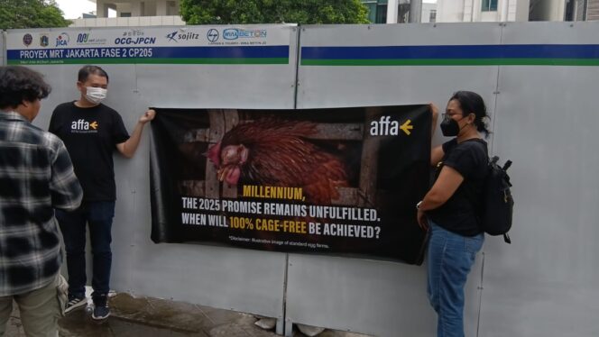
					Polri Hadir Layani Aspirasi, Aksi Act For Animals Berjalan Aman di Depan Hotel Millenium