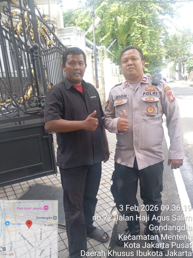 
					Sahabat Patroli Hadir di Jalan Agus Salim, Polisi Permudah Akses Laporan Warga