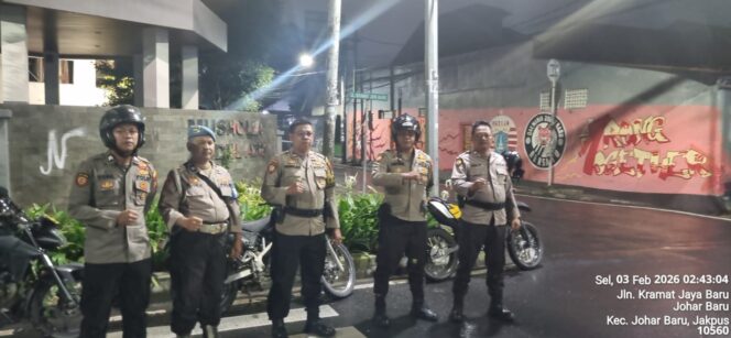 
					Amankan Jam Rawan, Polisi Lakukan Patroli Mobile di Sejumlah Titik Johar Baru