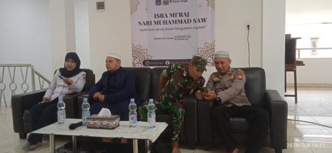 
					Peringati Isra Mi’raj, Tiga Pilar Kelurahan Tanah Tinggi Perkuat Kebersamaan dan Nilai Keimanan