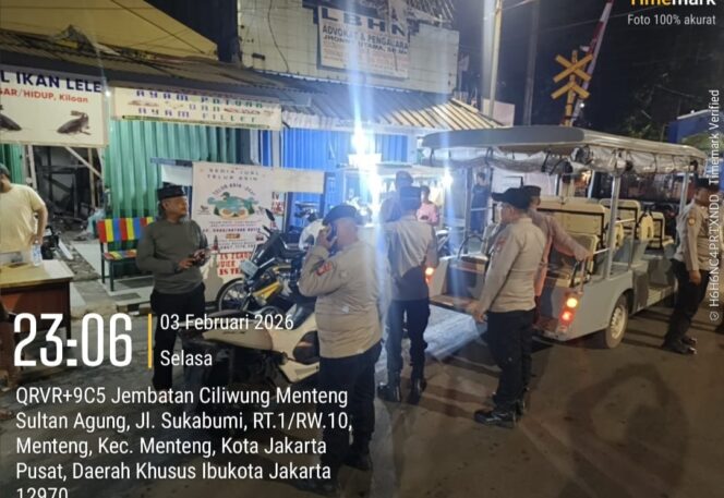 
					Siaga Malam di Perbatasan Menteng–Tenggulun, Polisi Intensifkan Patroli Cipkon