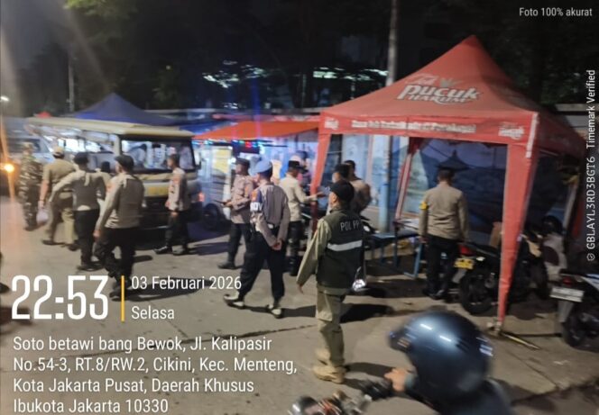 
					Patroli Cipkon Menteng di Perbatasan Kwitang–Kalipasir, Jaga Jakarta Tetap Aman dan Kondusif