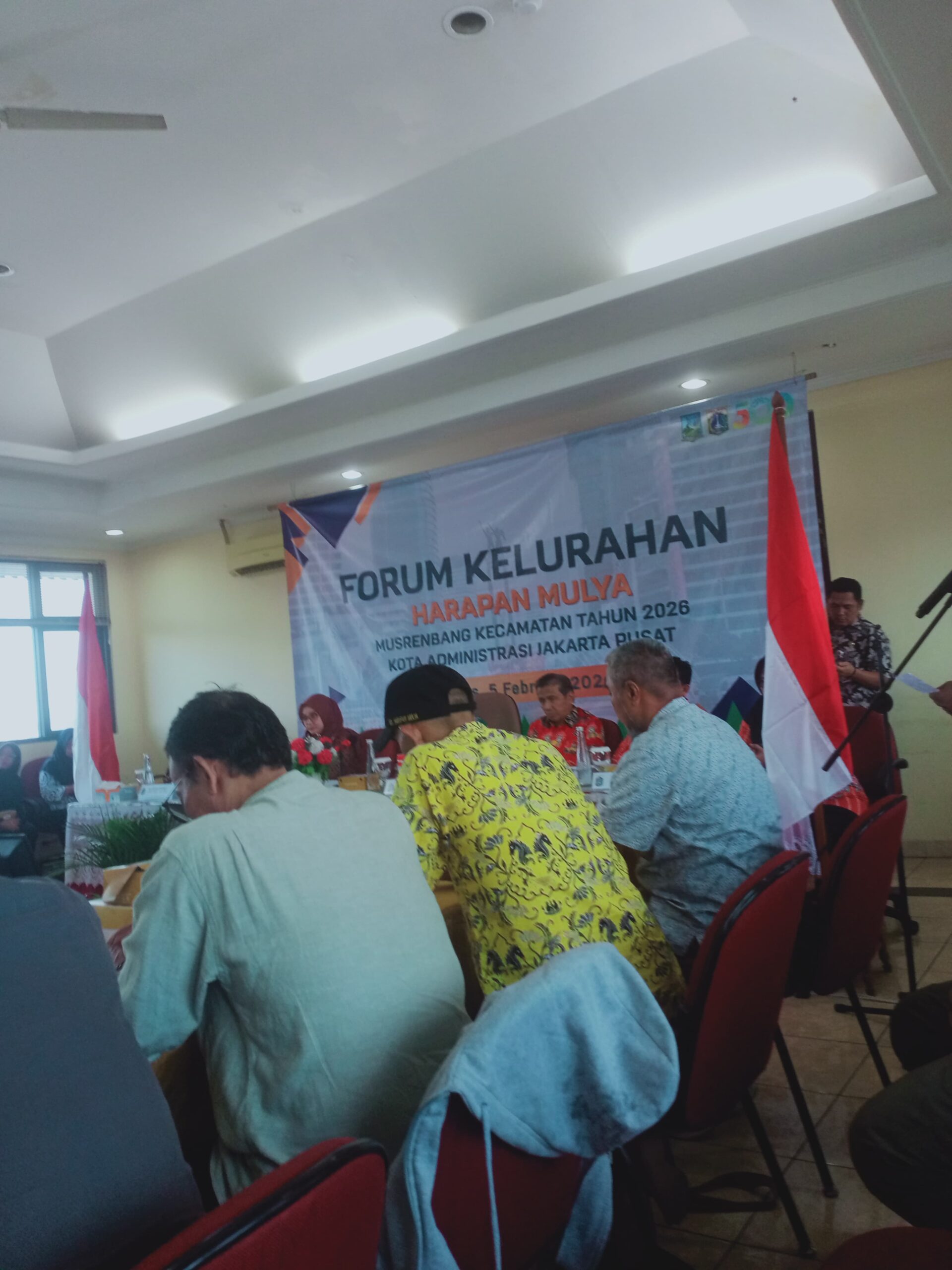 Polri Kawal Musrenbang Kelurahan Harapan Mulia, Dorong Pembangunan Tepat Sasaran