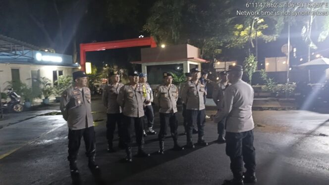 
					Cegah Tawuran dan Kriminalitas, Polsek Metro Menteng Gelar Apel Patroli Cipta Kondisi