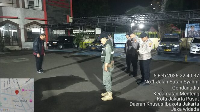 
					Apel Sinergi Tiga Pilar, Polsek Metro Menteng Tingkatkan Patroli Malam Cegah Tawuran dan Kriminalitas