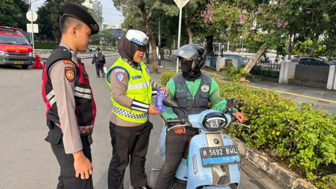 
					Operasi Keselamatan Jaya Digelar di Bundaran Senayan, Polisi Utamakan Edukasi Humanis