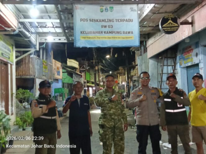 
					Tiga Pilar Kampung Rawa Sambangi Pos Siskamling RW 03, Perkuat Antisipasi Tawuran dan Curanmor
