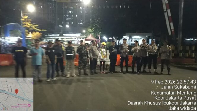 
					Patroli Tiga Pilar Menteng Perketat Pengamanan Jelang Ramadhan Di Perbatasan Menteng Tenggulun
