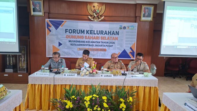 
					Bhabinkamtibmas Gunung Sahari Selatan Dampingi Musrenbang 2026, Wujud Polri Presisi Dukung Pembangunan