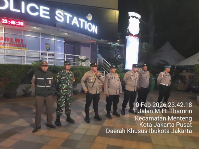 
					Awali Ramadhan dengan Kondusivitas, Polsek Metro Menteng Intensifkan Patroli Tiga Pilar di Kawasan Ikonik Ibu Kota