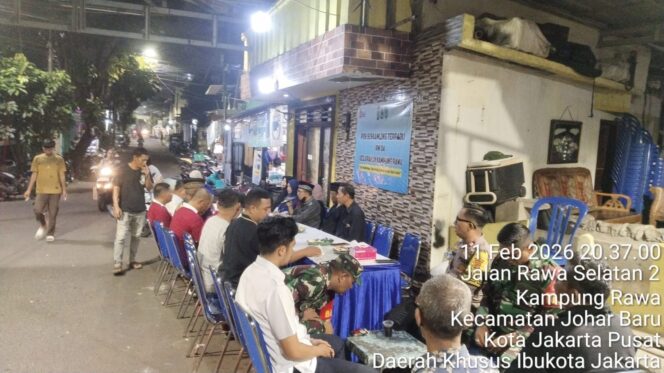 
					Bhabinkamtibmas Hadiri Pertemuan Rutin RW 04 Kampung Rawa, Perkuat Sinergi Jaga Kondusivitas Wilayah