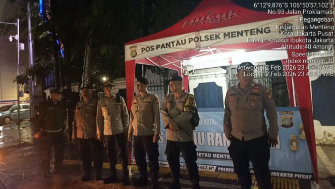 
					Persempit Ruang Gerak Pelaku Kejahatan, Cipkon Polsek Metro Menteng Digeber Jelang Ramadhan