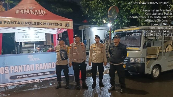 
					Polsek Metro Menteng Gaspol Cipkon Jelang Ramadhan, Perbatasan Menteng–Tenggulun Dijaga Ketat