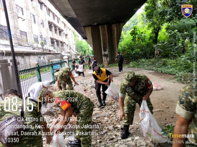 
					Kerja Bakti Serentak 2026 di Menteng, Tiga Pilar Bersatu Bersihkan Sampah Demi Lingkungan dan Pariwisata