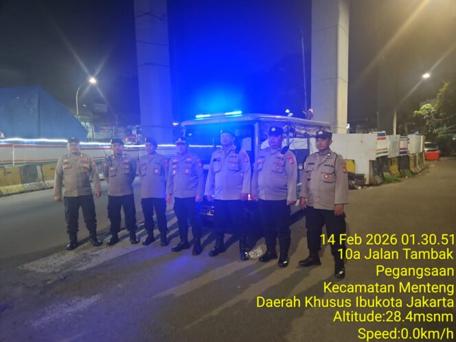 
					Jelang Ramadhan, Polsek Metro Menteng Intensifkan Patroli Cipkon di Wilayah Perbatasan Tambak Ujung