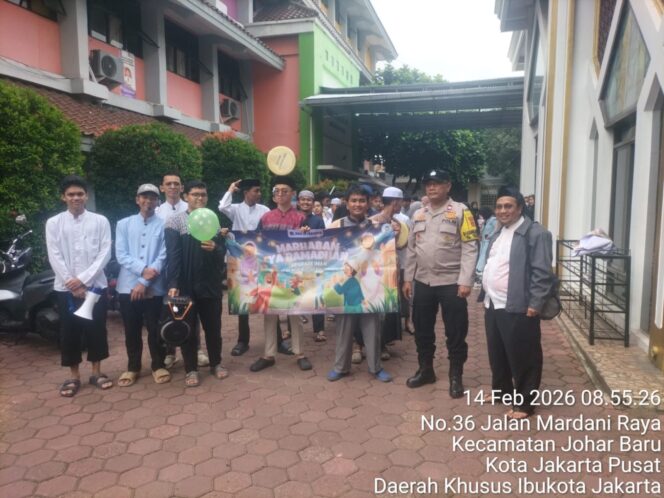 
					Sambut Bulan Ramadhan, Polsek Johar Baru Amankan Karnaval Siswa SMA Negeri 27 Jakarta