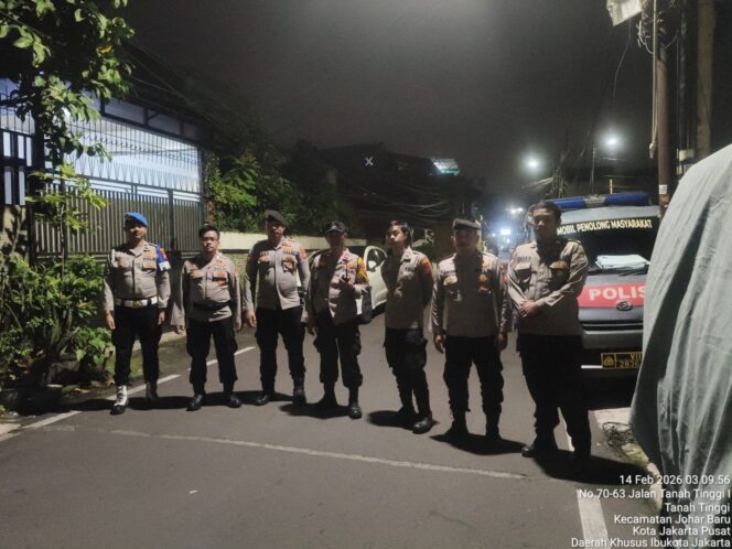 
					Mendekati Bulan Ramadhan, Polsek Johar Baru Intensifkan Patroli Cipta Kondisi Antisipasi Guantibmas