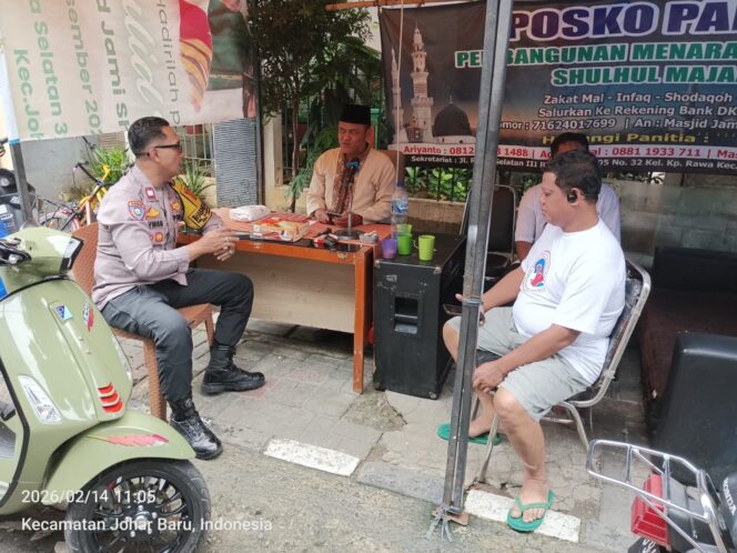 
					Silaturahmi dan Cooling System, Polisi Sambangi Warga RT 04 RW 05 Kampung Rawa