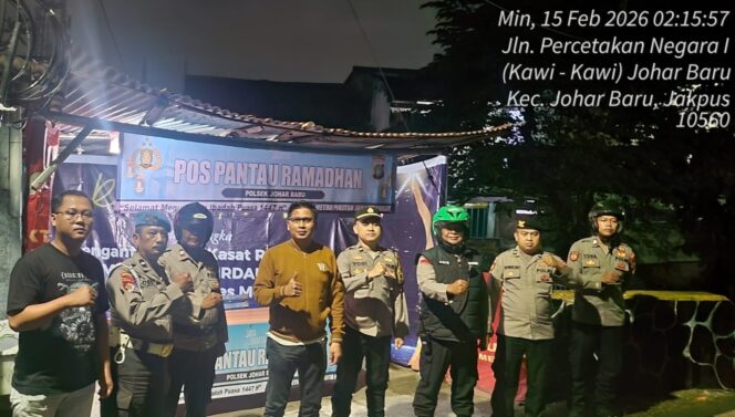 
					Ciptakan Wilayah Aman Kondusif, Jelang Ramadhan Polsek Johar Baru Gelar Patroli Cipta Kondisi Dini Hari