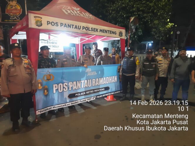 
					Sinergi Tiga Pilar Jaga Menteng Tetap Kondusif Menjelang Ramadhan Di Perbatasan Menteng Tenggulun