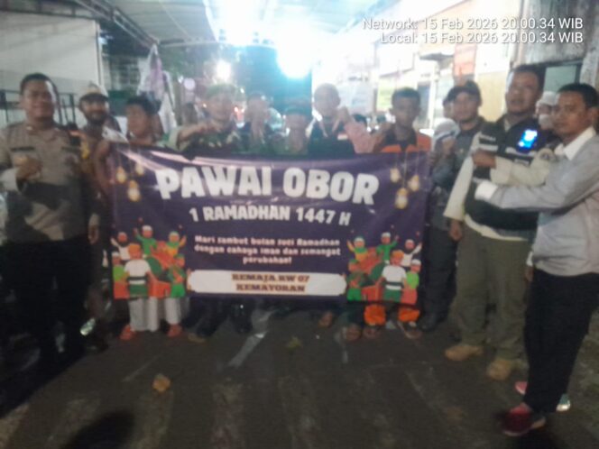 
					Hangatnya Sambut Ramadhan, Polri Pastikan Pawai Obor Warga Berjalan Aman di Kemayoran