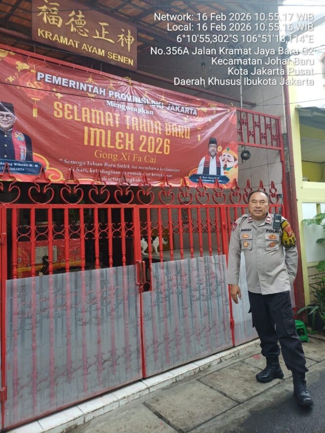 
					Patroli dan Pengecekan Tempat Ibadah, Polisi Pastikan Vihara Dharma Amurwa Bhumi Aman dan Kondusif