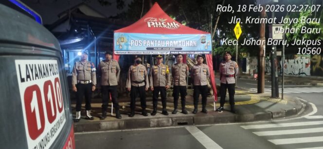 
					Sambut Bulan Ramadhan, Polsek Johar Baru Gelar Patroli Cipta Kondisi Antisipasi Guantibmas