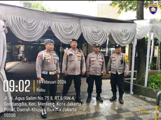 
					Pengamanan Ibadah Rabu Abu di Gereja St. Theresia Menteng Berjalan Kondusif