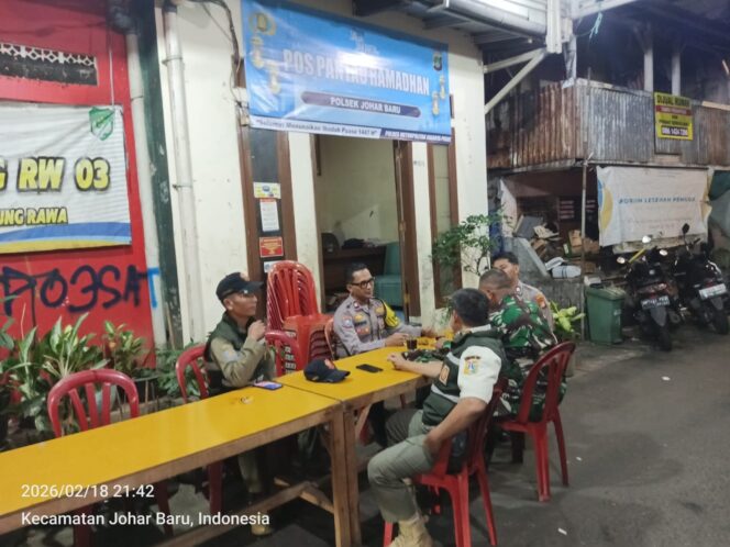 
					Pos Pantau Ramadhan 1447 H, Sinergi Tiga Pilar Jaga Kondusifitas Kampung Rawa