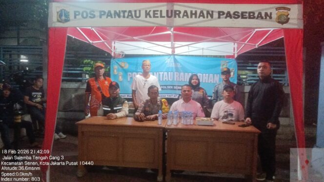 
					Polsek Senen Intensifkan Patroli Posko Ramadhan, Antisipasi Tawuran dan Gangguan Kamtibmas di Paseban