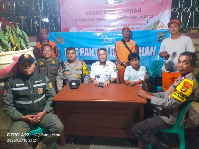 
					Polisi Pantau Posko Ramadhan di Kramat untuk Cegah Tawuran dan Gangguan Kamtibmas