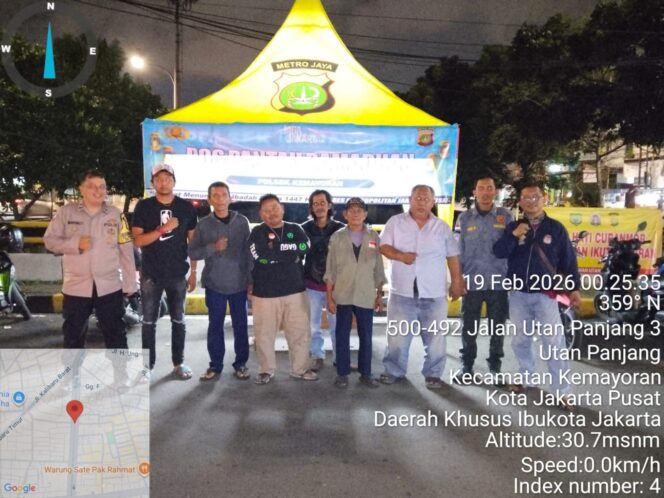 
					Ramadhan Jaga Jakarta, Polisi Tempati Pos Pantau Ramadhan di Kemayoran