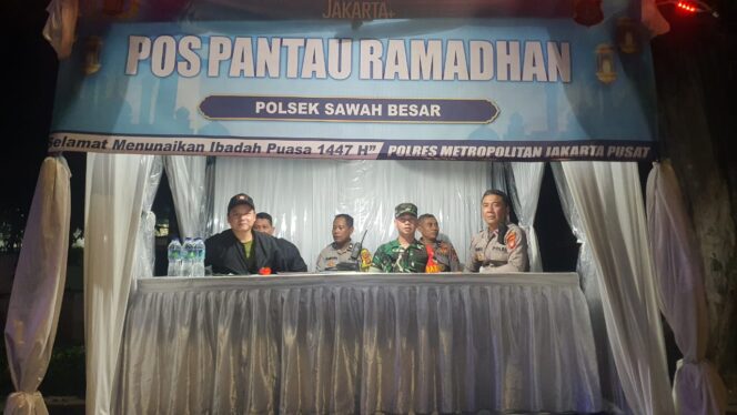 
					POLRI DIRIKAN 3 POS PANTAU RAMADHAN DI SAWAH BESAR, ANTISIPASI TAWURAN DAN PETASAN