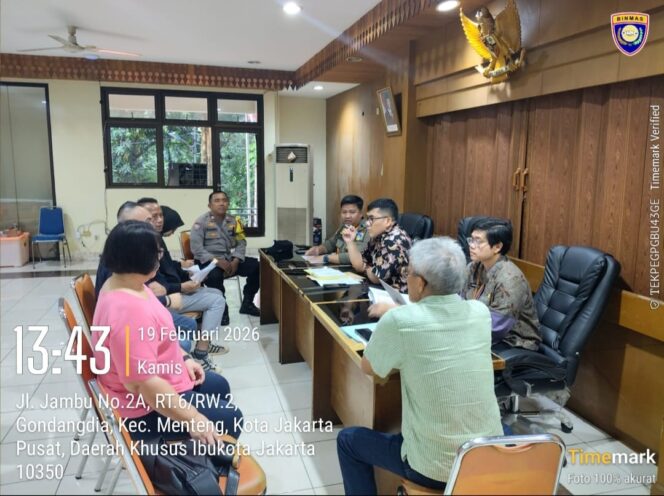 
					Rapat Koordinasi Aduan Warga Gondangdia, Polisi dan Pemangku Kepentingan Sepakati Langkah Penanganan