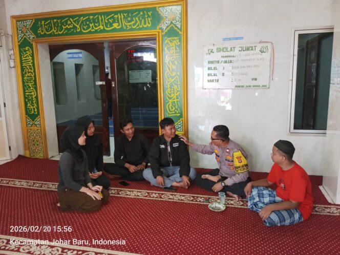 
					Rangkul Remaja Masjid, Polsek Johar Baru Perkuat Cooling System dan Patroli Humanis di Kampung Rawa