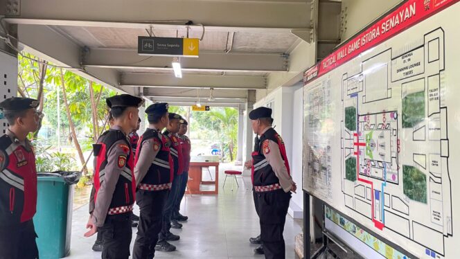 
					15 Personel Gabungan Amankan Kejuaraan Anggar Asia di JICC Senayan
