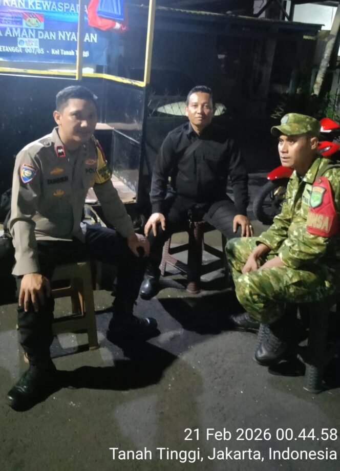 
					Polisi Kunjungi Pos Siskamling Tanah Tinggi, Perkuat Deteksi dan Pencegahan Dini