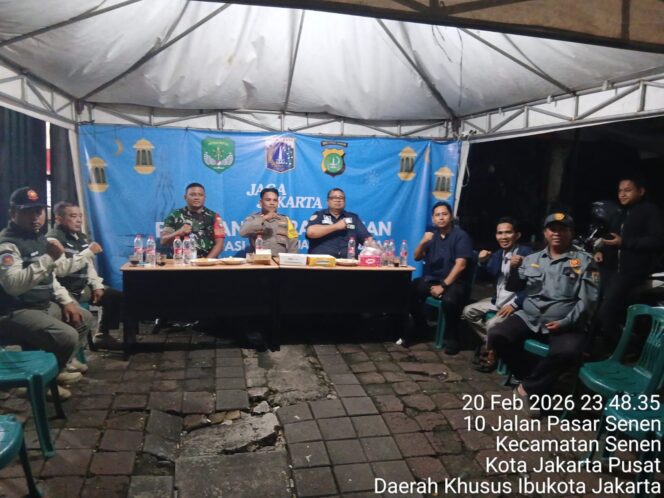 
					Pos Pantau 3 Pilar amankan wilayah Senen