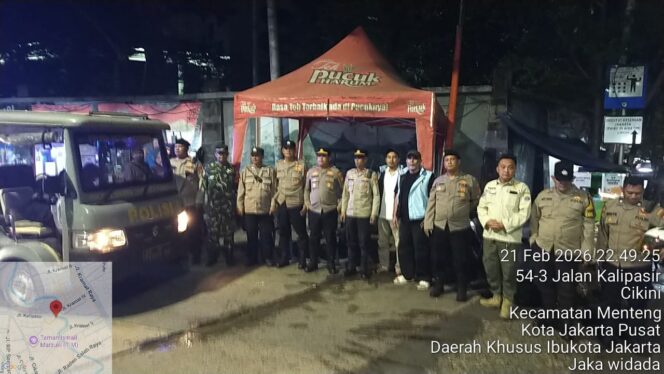 
					Pemantauan Ramadhan di Perbatasan Kwitang–Kalipasir, Polisi Perkuat Sinergi Cegah Gangguan Malam Hari