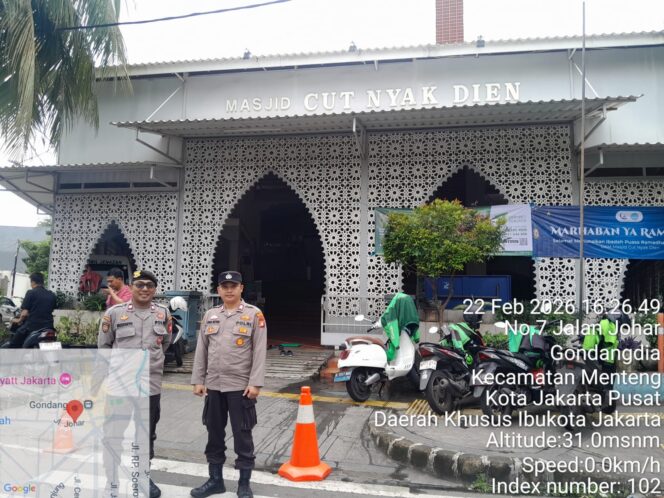 
					Pelayanan Humanis Polisi di Pasar Tumpah Ramadhan Masjid Cut Nyak Dien